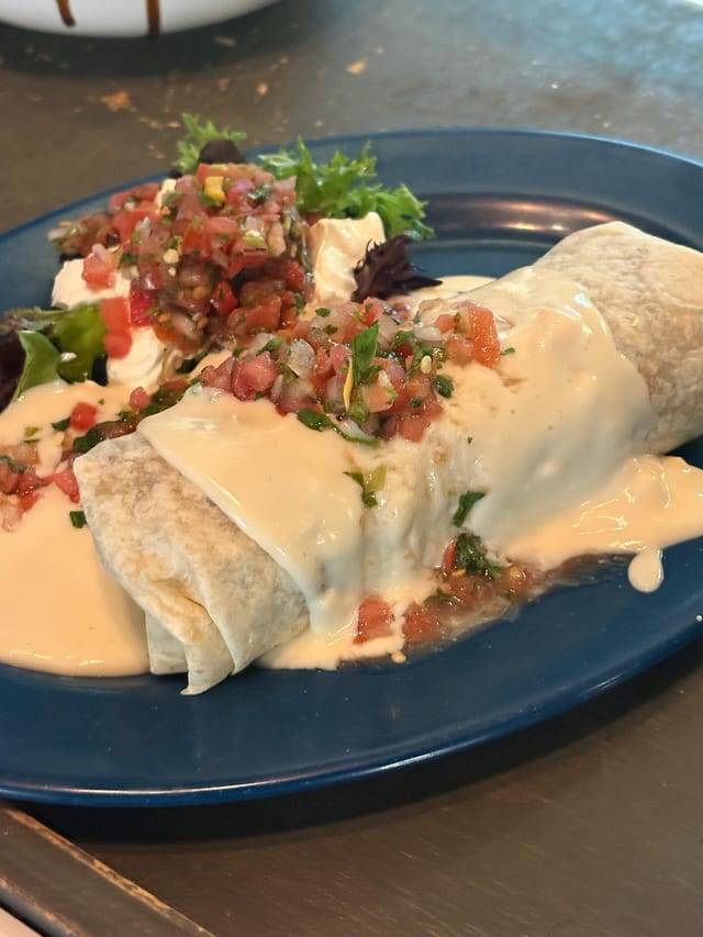 Baja Burrito.