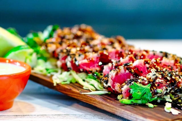 Sesame Tuna.