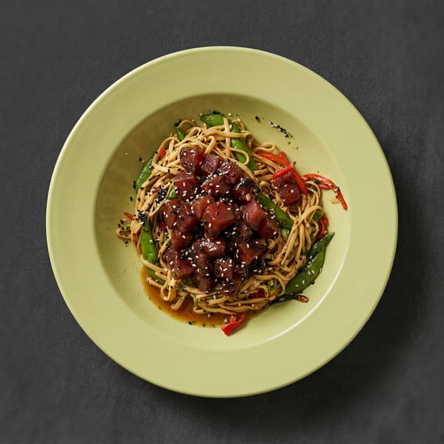 Chilled Sesame Noodles.